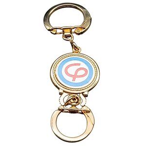 Vintage 1965 Consumers Power Jackson Division Perfect Year Award Keychain Gold-T